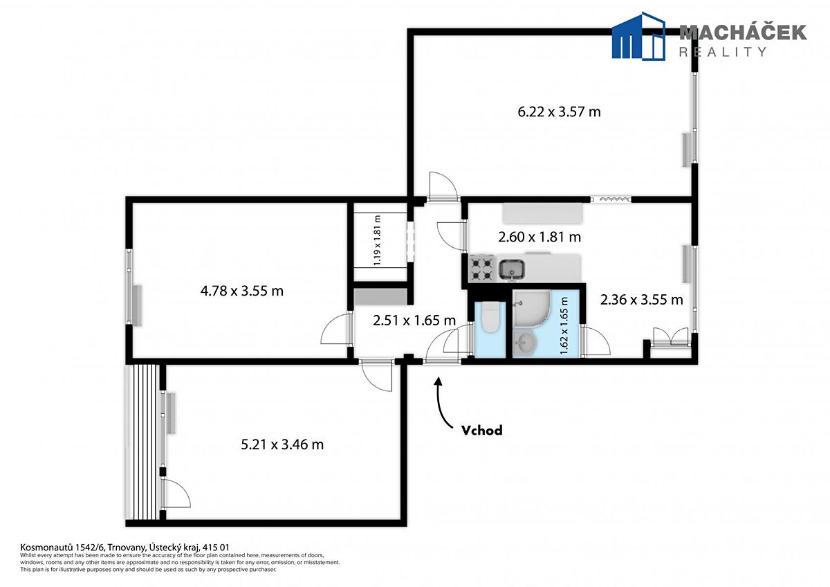 Prodej bytu 3+1 82 m² – fotografie 2