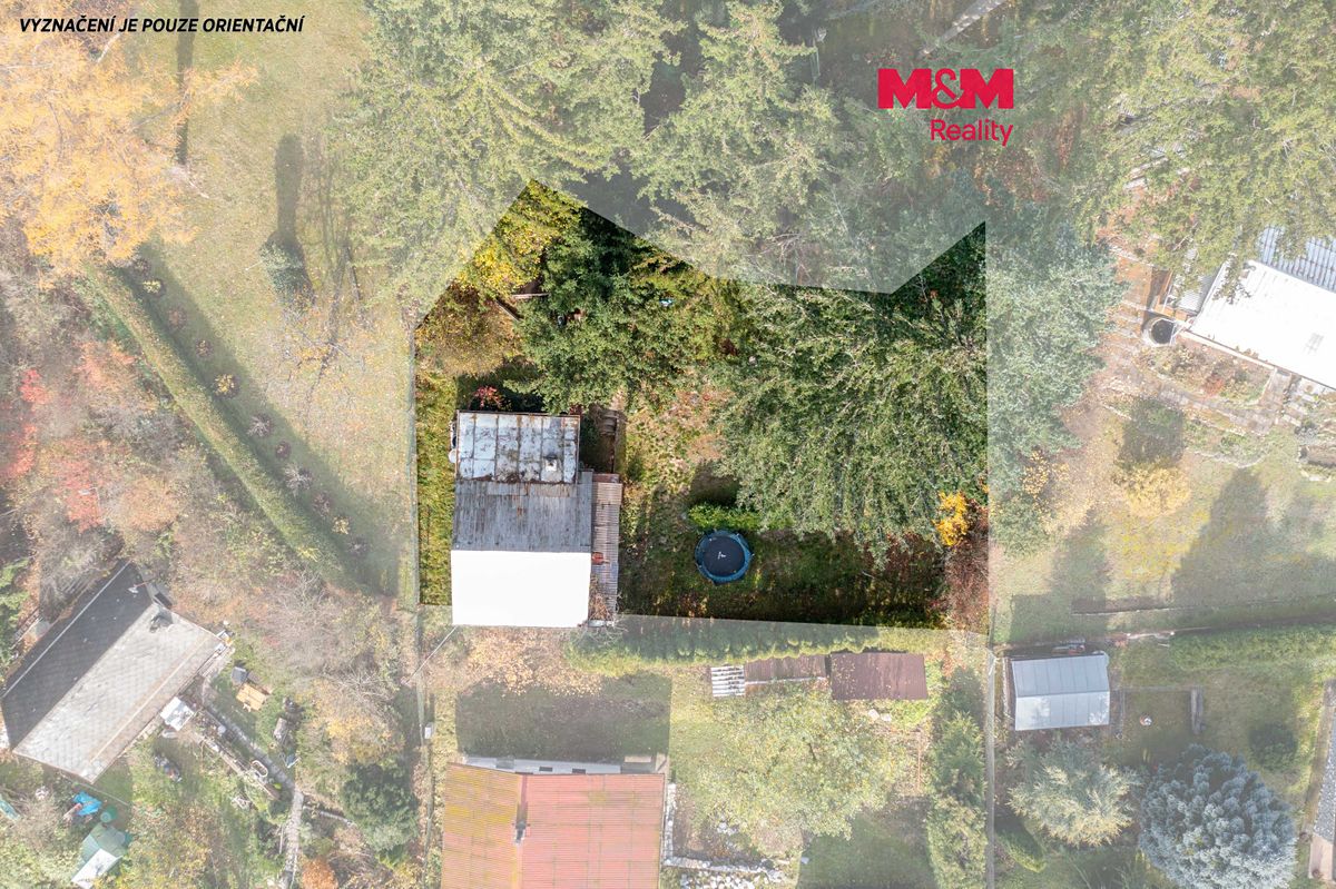 Prodej chaty 30 m², pozemek 380 m²