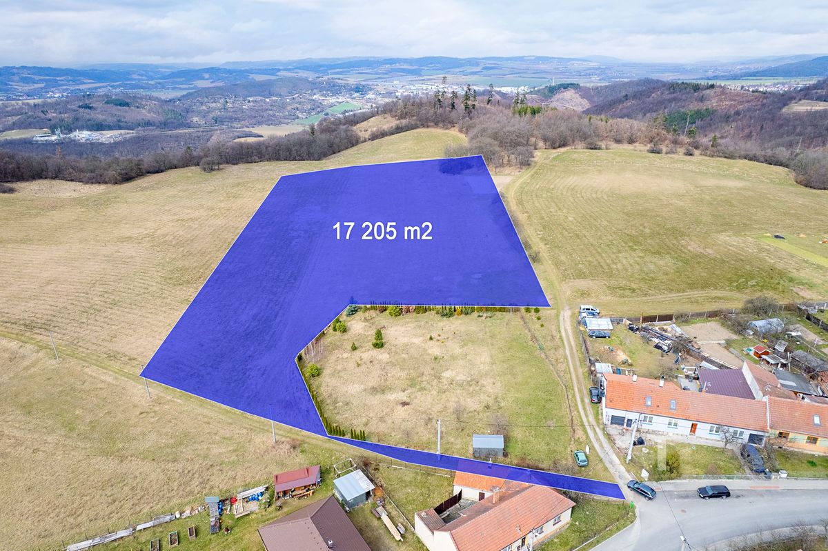 Prodej stavebního pozemku 17205 m²