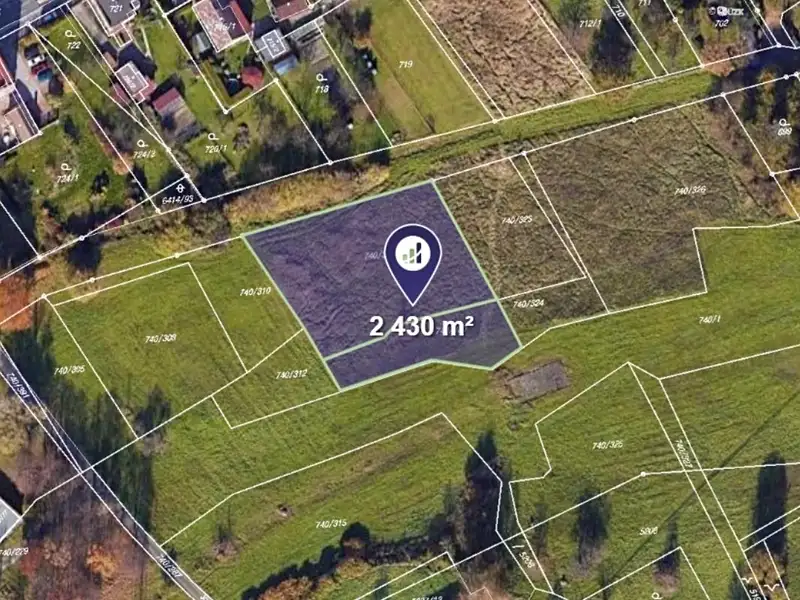 Prodej pozemku 2430 m², Petřvald – náhled fotky 1