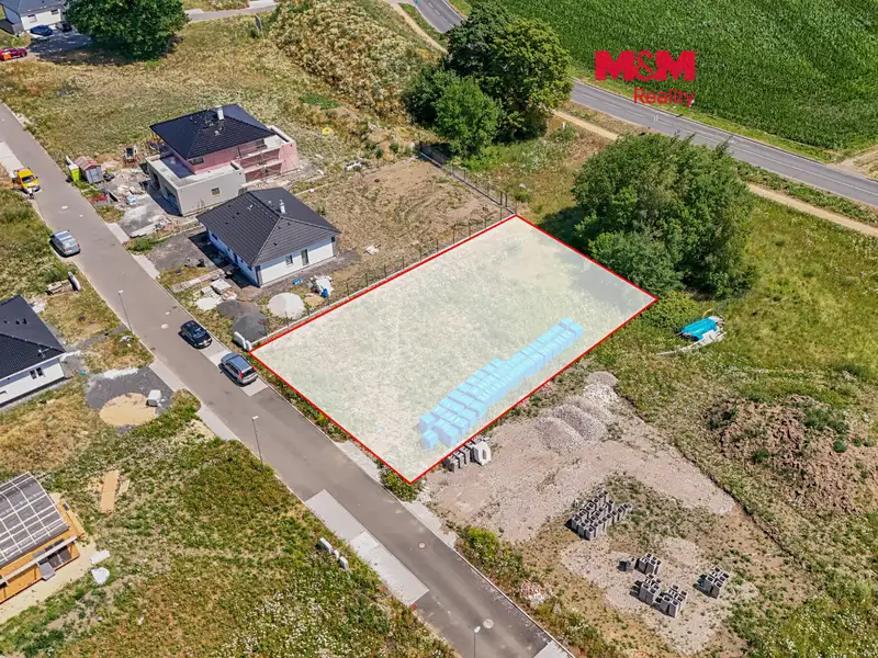 Prodej stavebního pozemku 884 m², Třebeň – náhled fotky 1