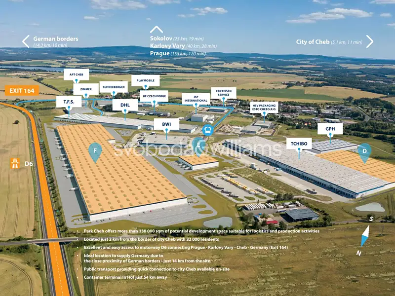 Pronájem skladového prostoru 7760 m², Cheb – náhled fotky 3