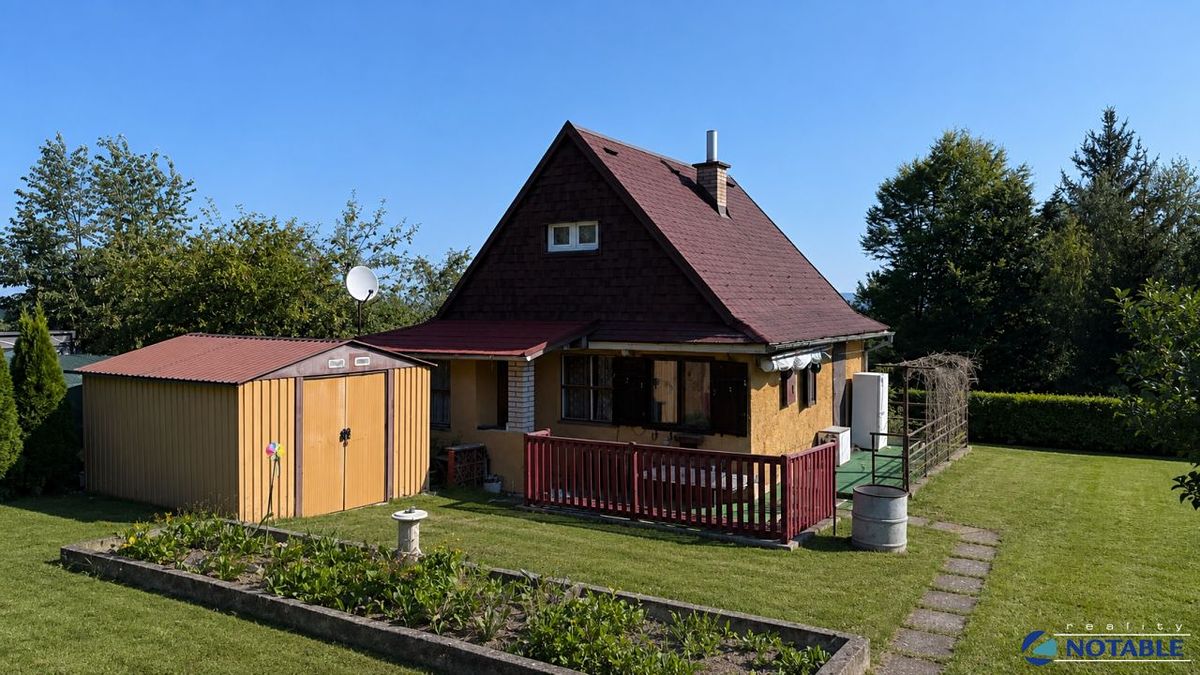 Prodej chaty 100 m², pozemek 490 m²