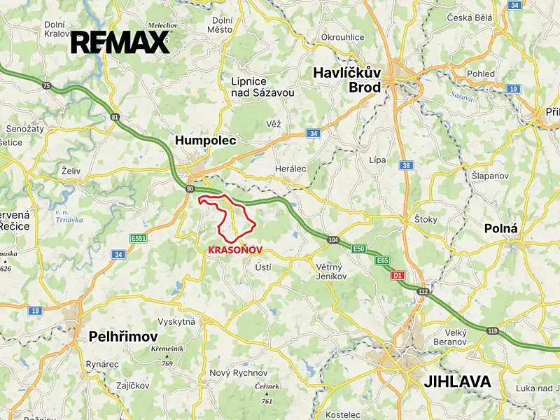 Prodej komerčního pozemku 20976 m², Humpolec – náhled fotky 2