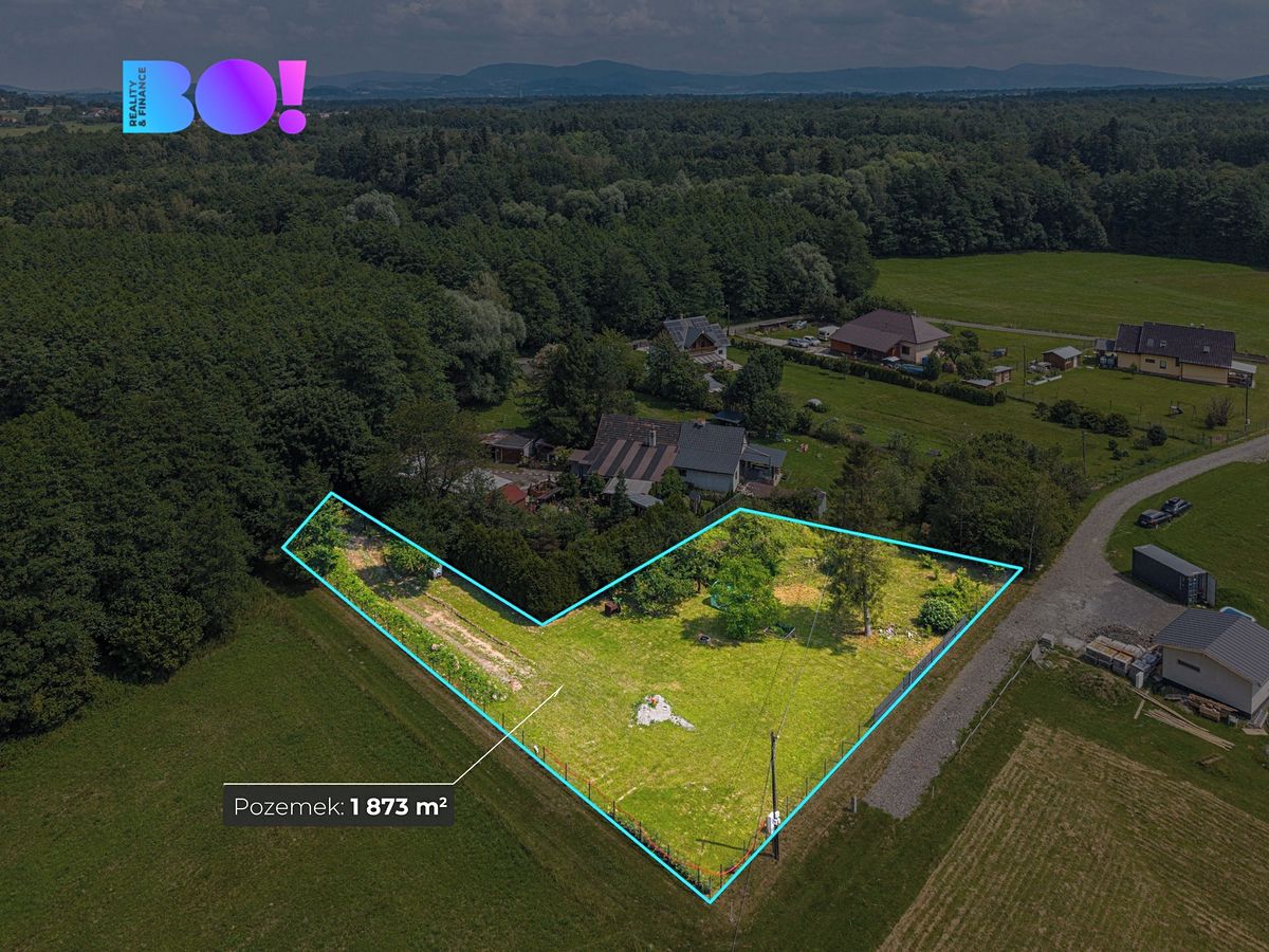 Prodej stavebního pozemku 1873 m² – fotografie 2