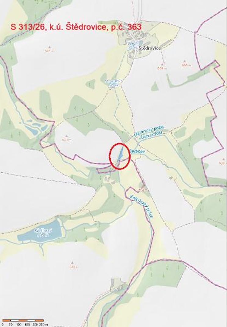 Prodej lesa 1097 m² – fotografie 3