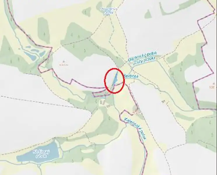 Prodej lesa 1097 m², Čáslavsko – náhled fotky 3