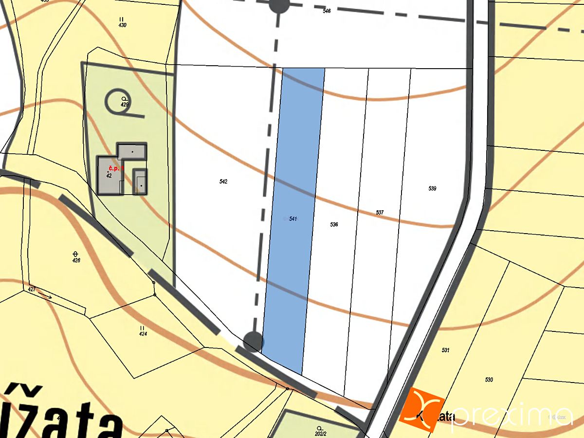 Prodej pole 2235 m² – fotografie 3