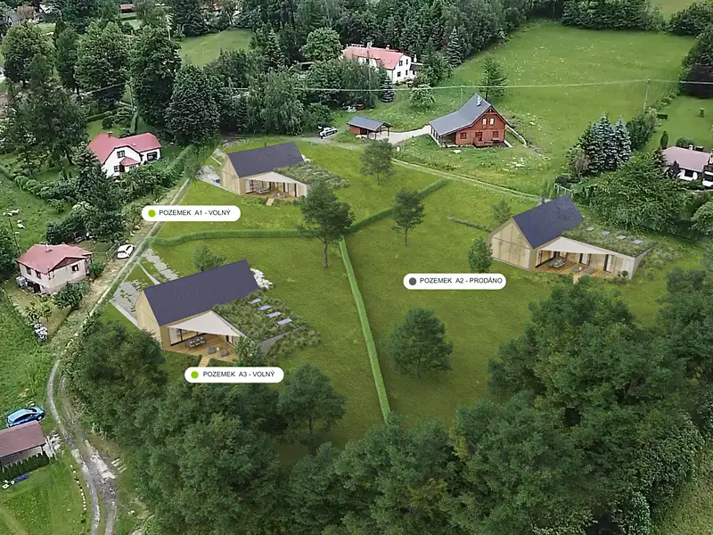 Prodej stavebního pozemku 1559 m², Kunčice pod Ondřejníkem – náhled fotky 3