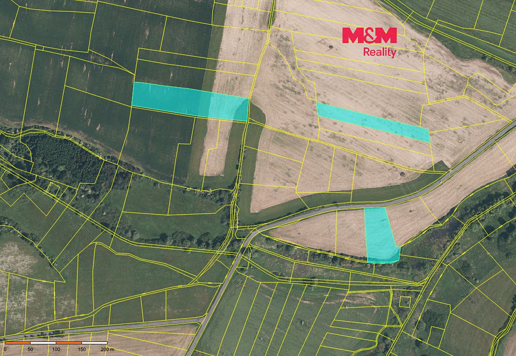 Prodej pole 21886 m², Nepomuk – fotka 1 z 3