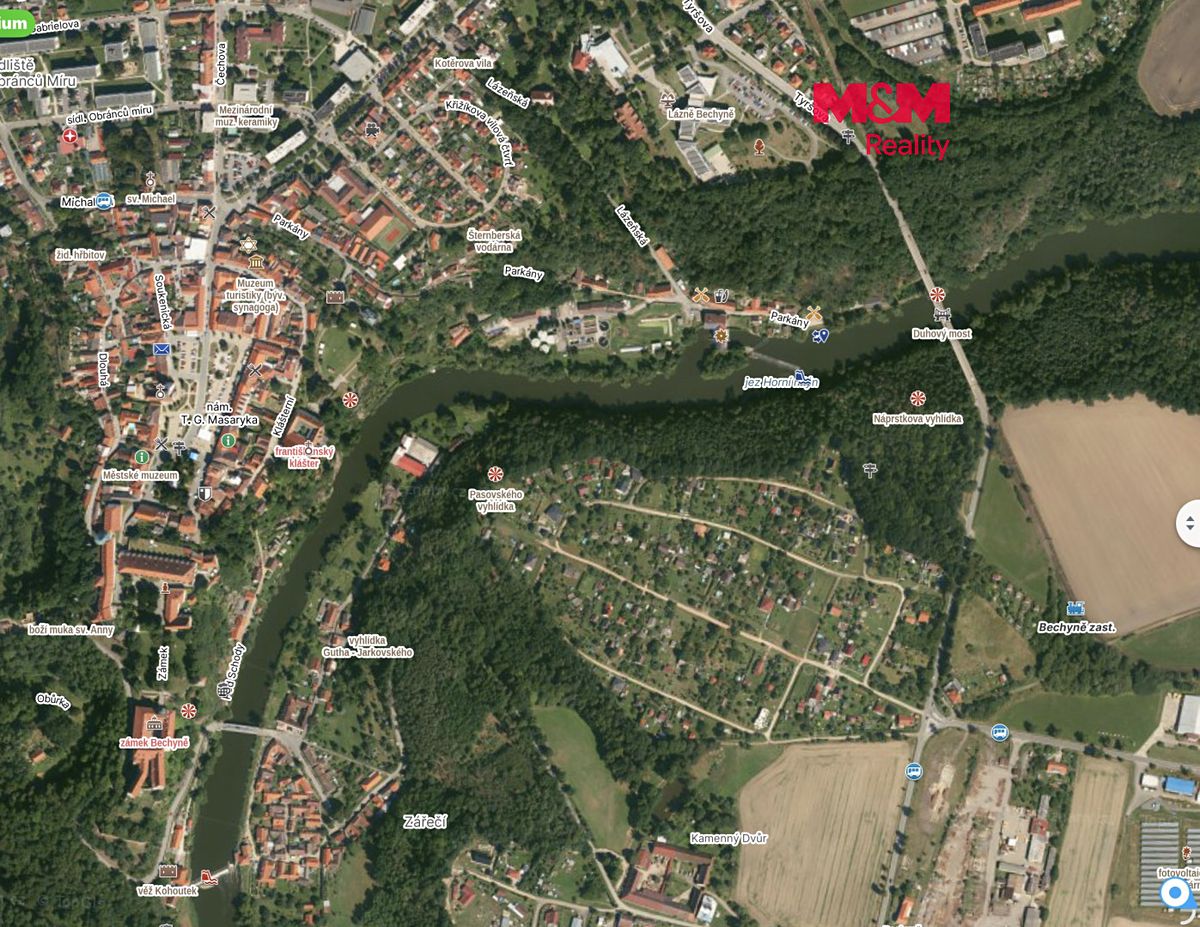 Prodej stavebního pozemku 951 m², Sudoměřice u Bechyně – fotka 1 z 3