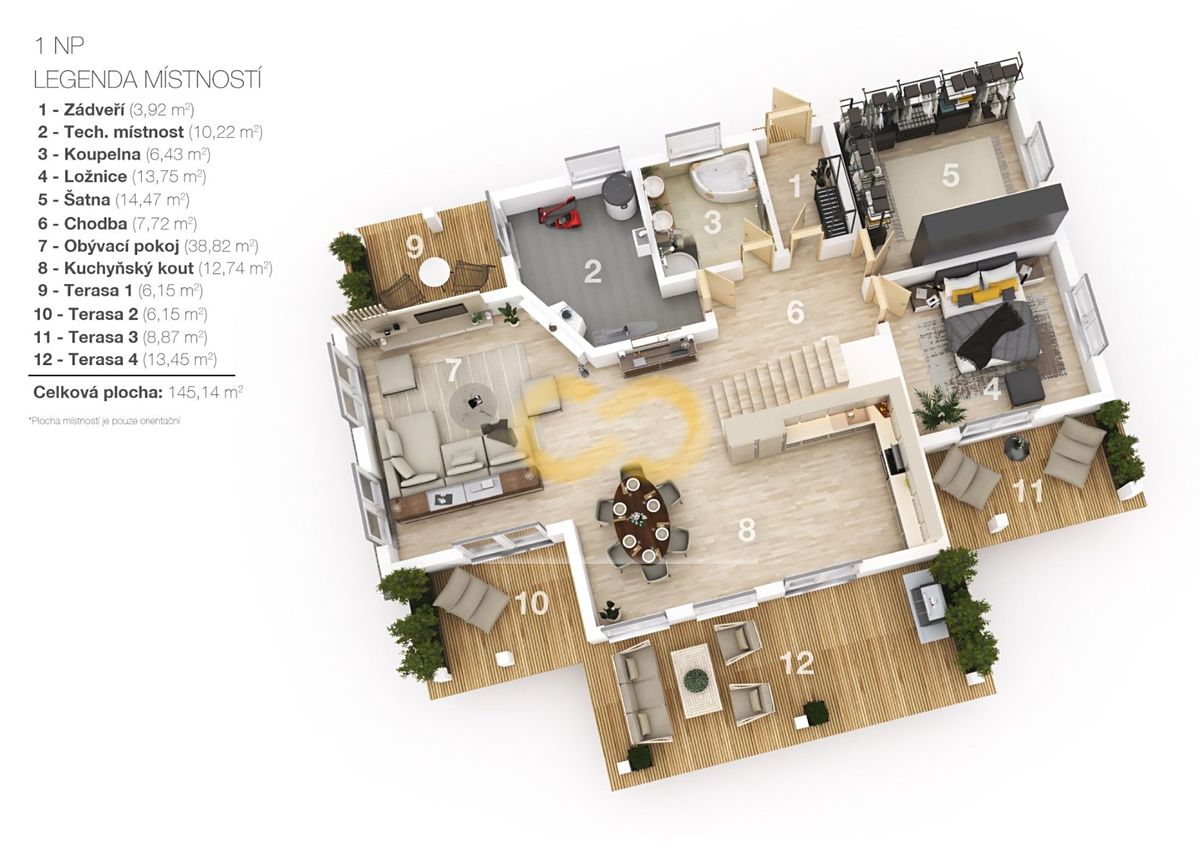 Prodej rodinného domu 216 m², pozemek 4149 m² – fotografie 5