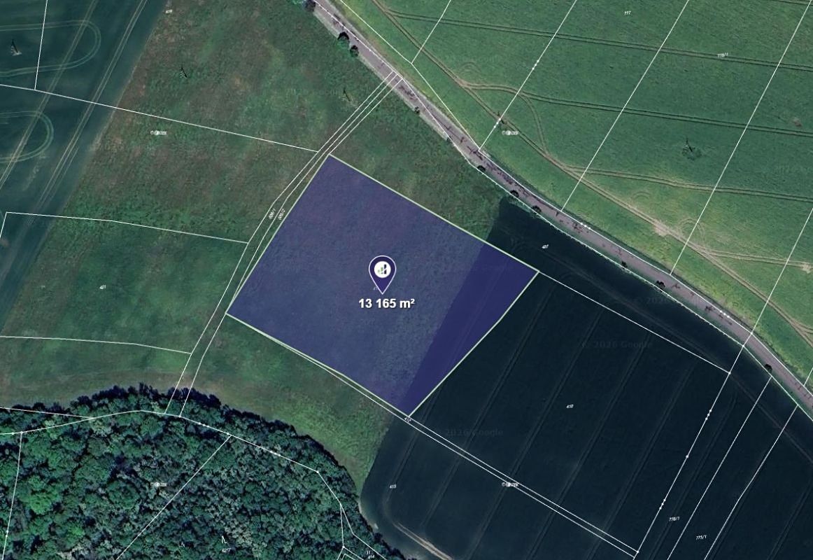 Prodej pole 13165 m², Třebívlice – fotka 1 z 3