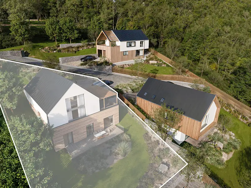 Prodej stavebního pozemku 1036 m², Všenory – náhled fotky 1