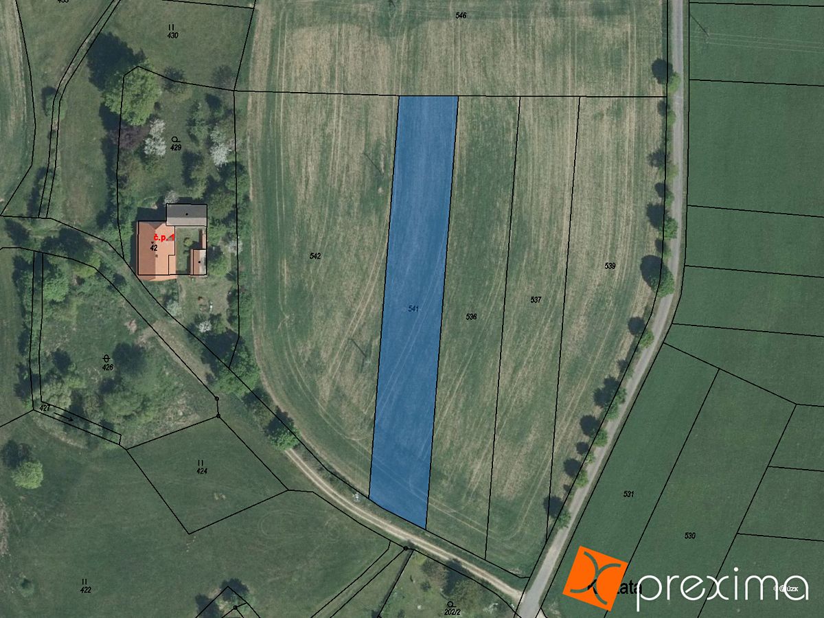 Prodej pole 2235 m²