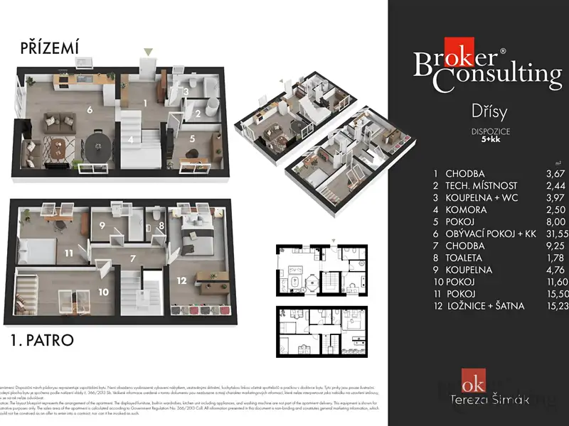 Prodej rodinného domu 110 m², pozemek 170 m², Dřísy – náhled fotky 3