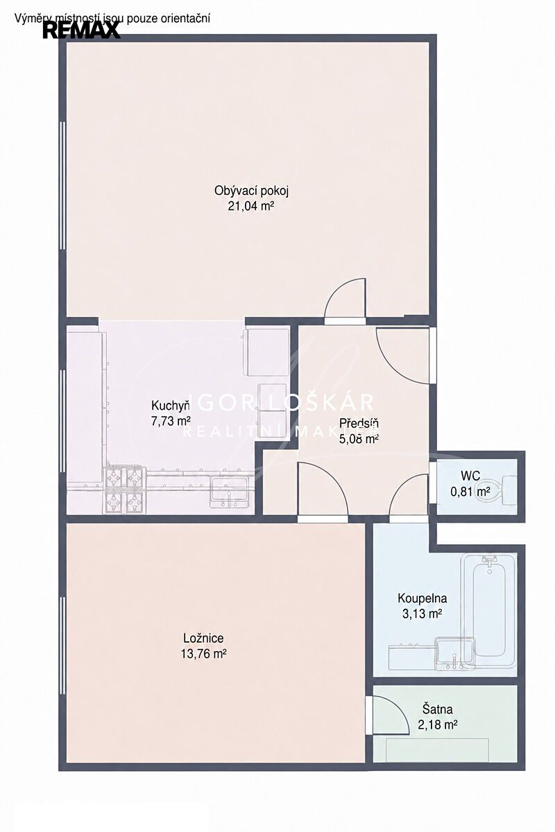 Prodej bytu 2+kk 54 m² – fotografie 4