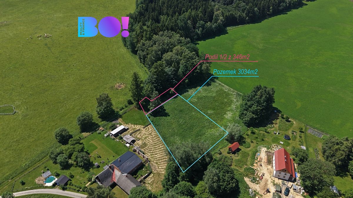 Prodej stavebního pozemku 3207 m²