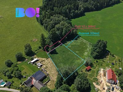Prodej stavebního pozemku 3207 m²
