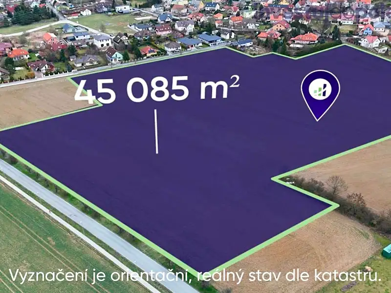 Prodej pole 45085 m², Červený Újezd – náhled fotky 2