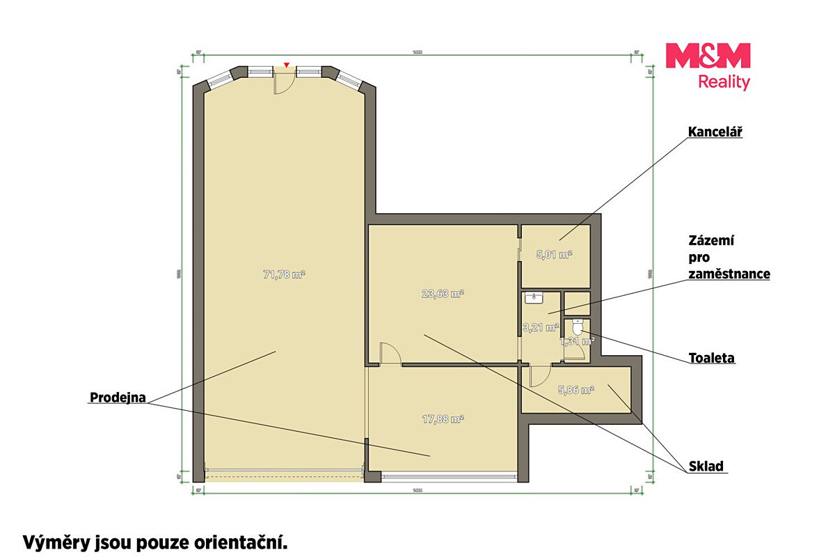 Pronájem obchodního prostoru 133 m² – fotografie 5