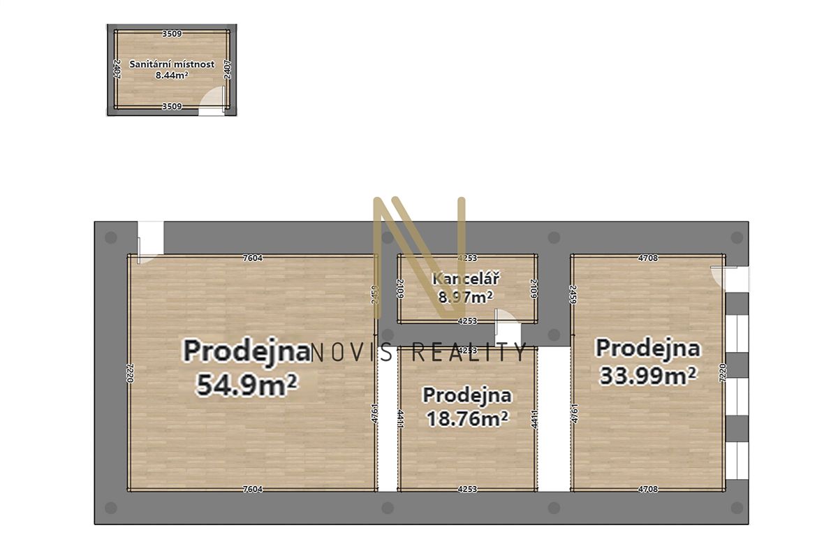 Pronájem obchodního prostoru 125 m² – fotografie 4