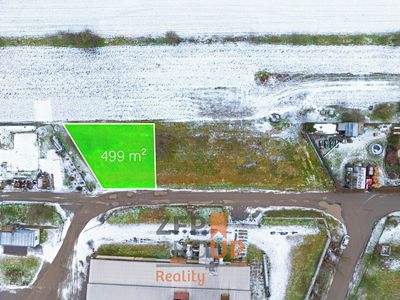 Prodej stavebního pozemku 499 m²