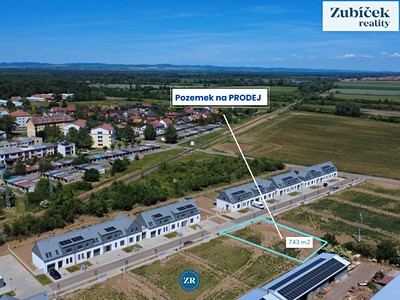 Prodej  stavebního pozemku 743 m²
