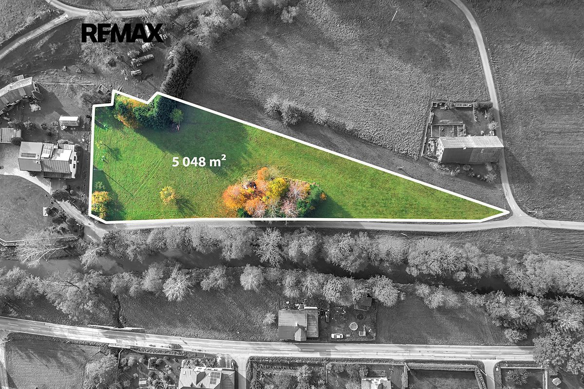 Prodej stavebního pozemku 5048 m²