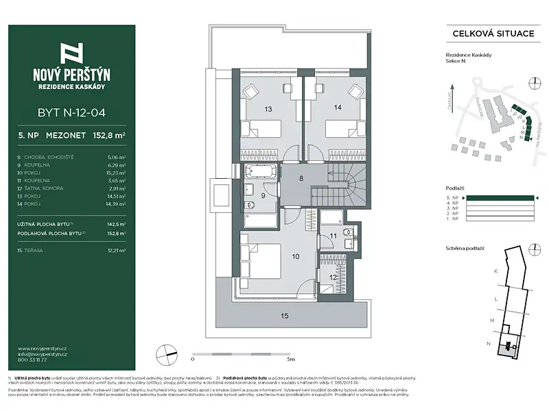 Pronájem bytu 5+kk 153 m², Liberec – náhled fotky 3