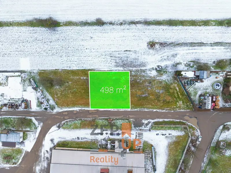 Prodej stavebního pozemku 498 m², Kroměříž – náhled fotky 1