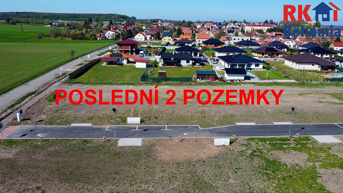 Prodej stavebního pozemku 927 m², Rožďalovice – fotka 1 z 3