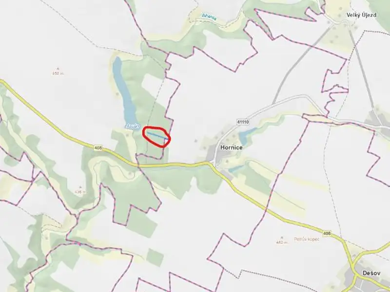 Prodej lesa 2261 m², Mladoňovice – náhled fotky 3
