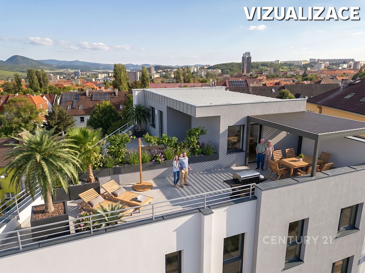 Pronájem bytu 4+kk 104 m²