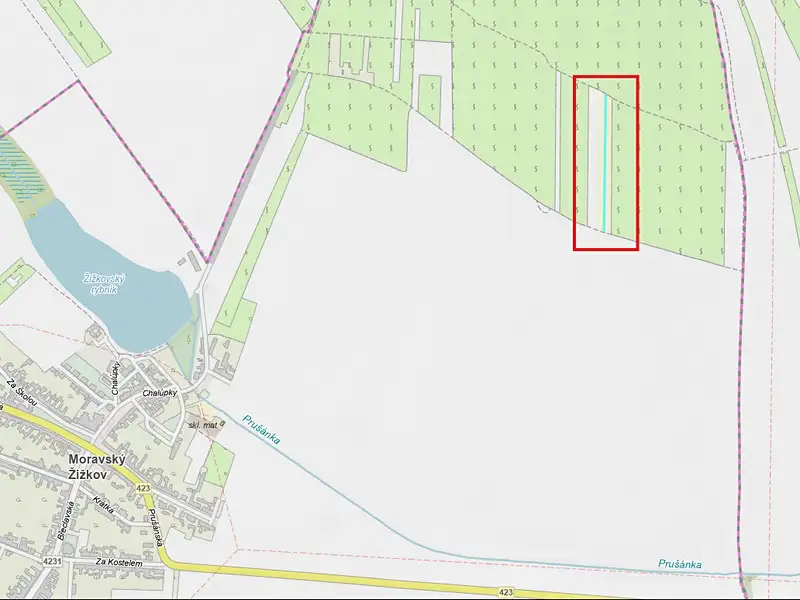 Prodej sadu, vinice 1598 m², Moravský Žižkov – náhled fotky 3
