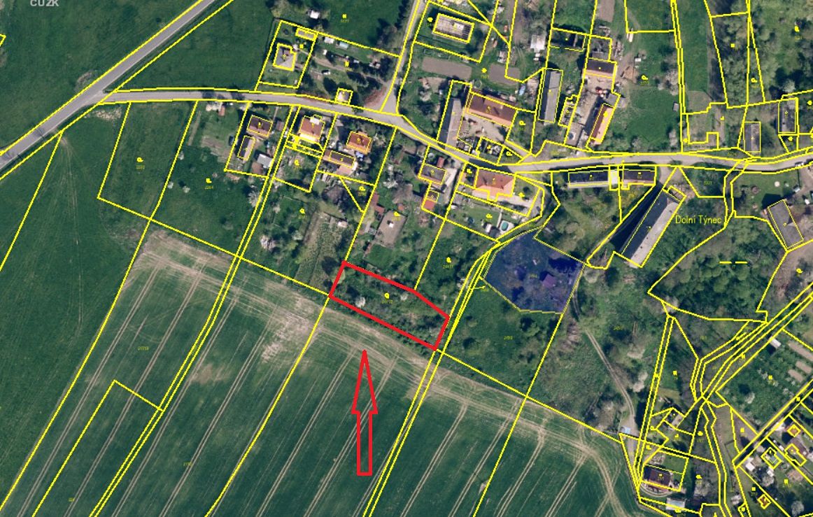Prodej zahrady 1483 m²