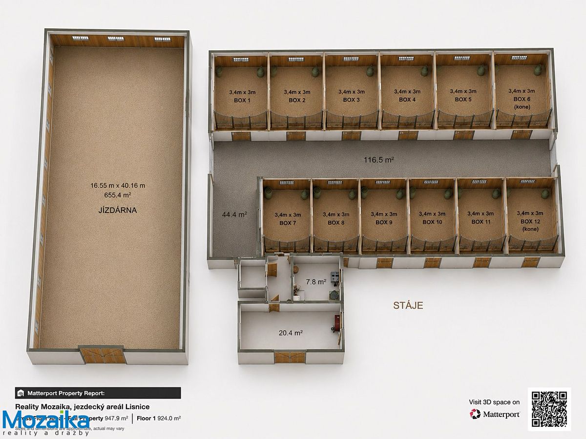 Pronájem zemědělské usedlosti 358 m², pozemek 59349 m² – fotografie 2
