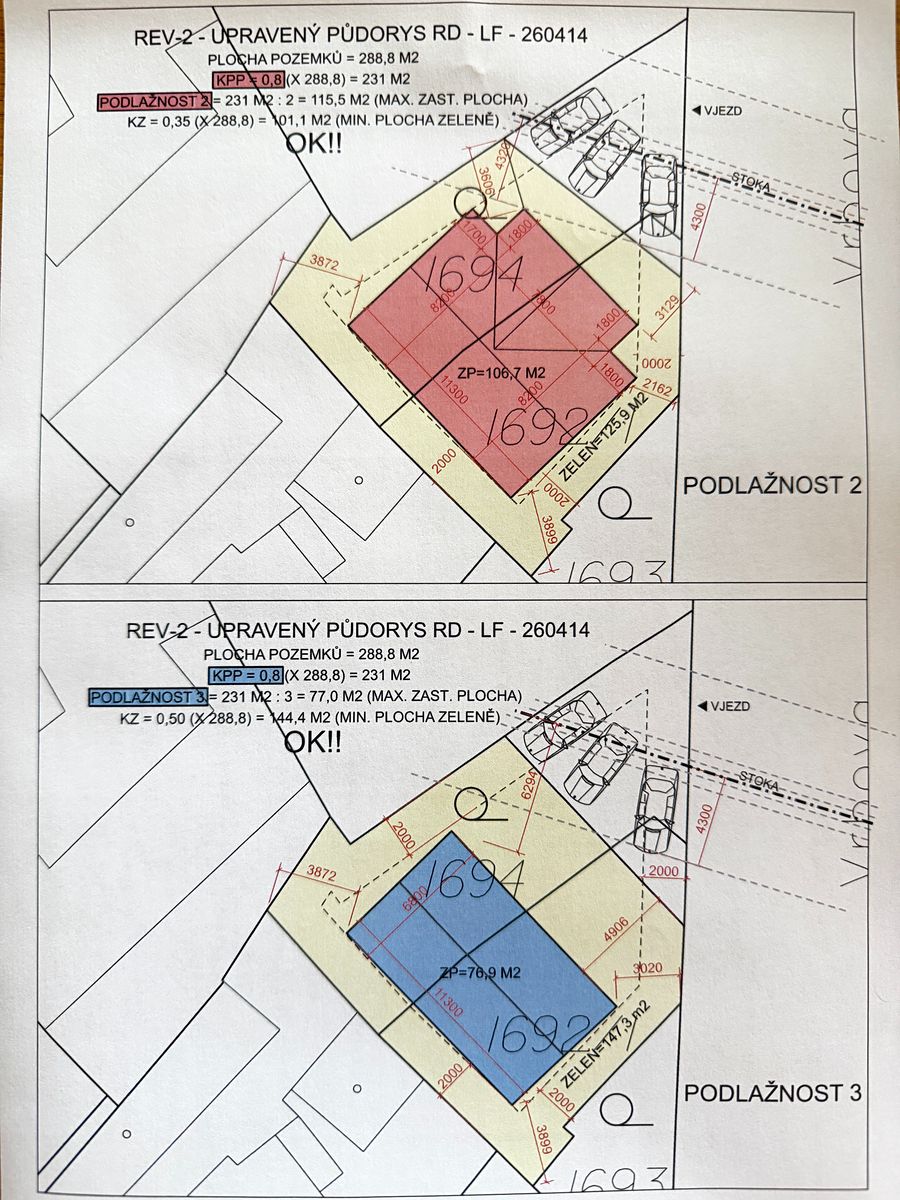 Prodej stavebního pozemku 289 m² – fotografie 5