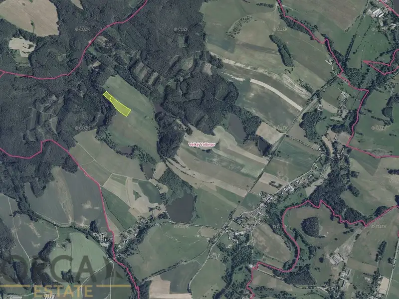 Prodej pole 19785 m², Velký Valtinov – náhled fotky 2