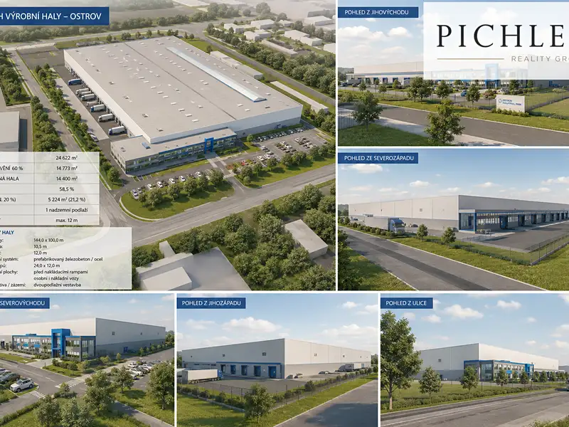Prodej komerčního pozemku 24622 m², Ostrov – náhled fotky 2