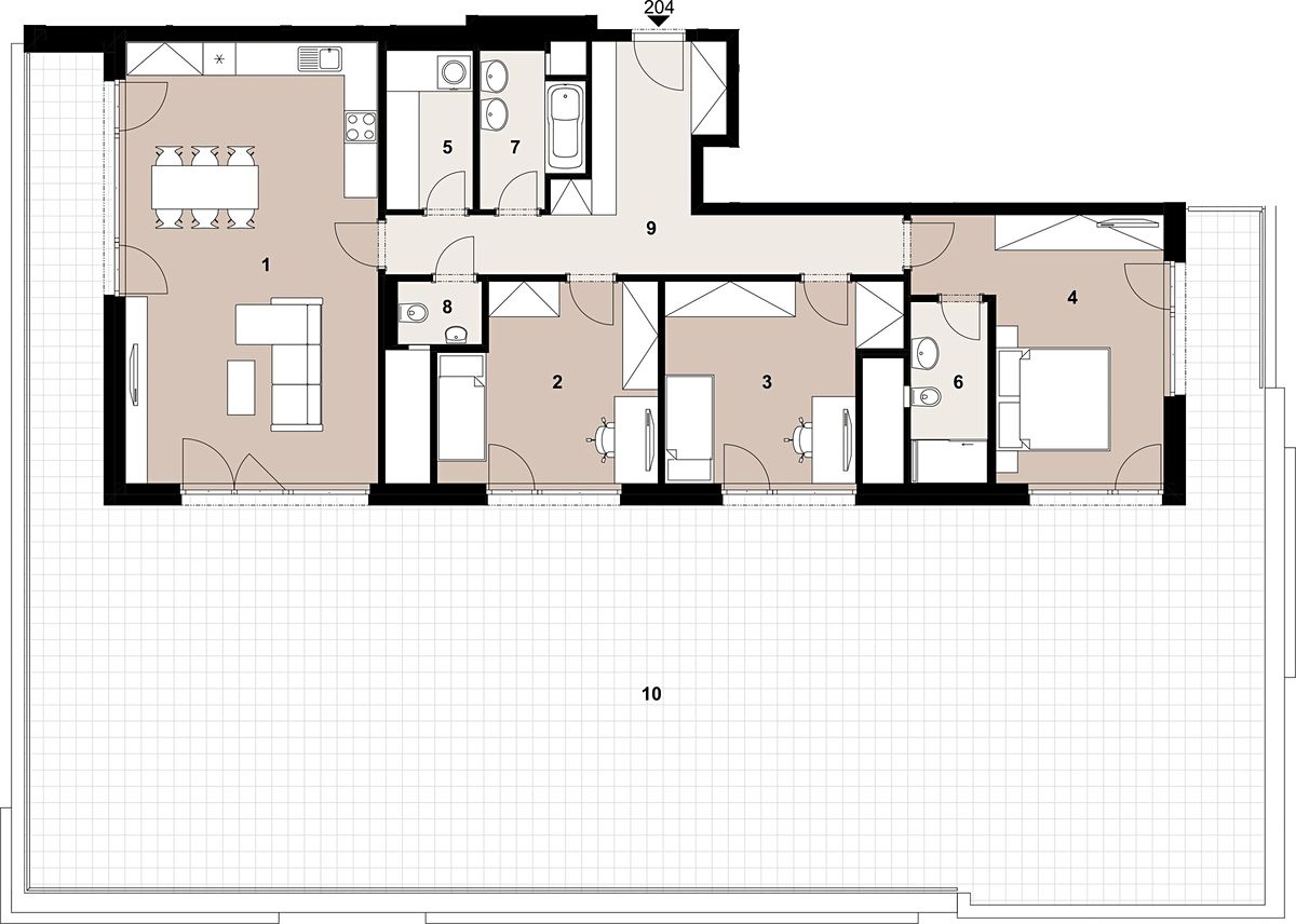 Prodej bytu 4+kk 118 m² – fotografie 2