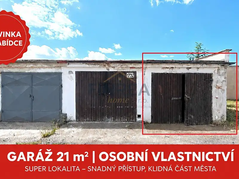 Prodej garáže 21 m², Jirkov – náhled fotky 1
