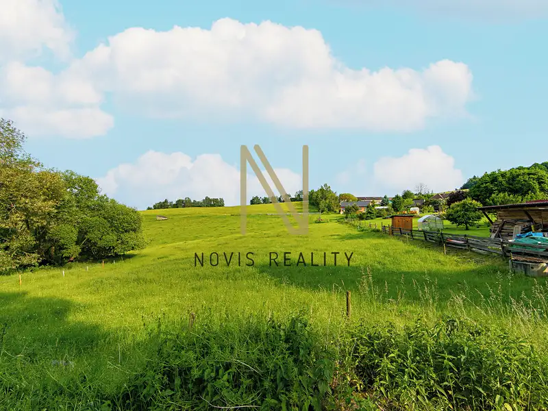 Prodej stavebního pozemku 975 m², Hořice na Šumavě – náhled fotky 2