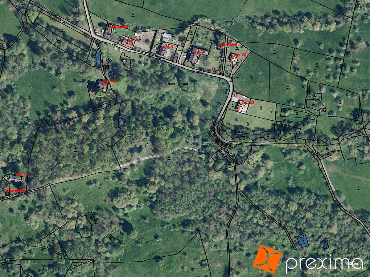 Prodej zahrady 478 m²