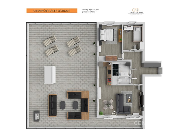 Квартира 3+kk на продаж, 77 м² (18 з 19)