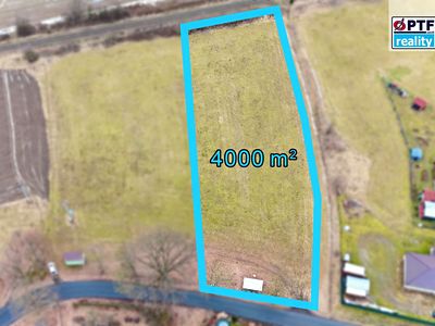 Prodej stavebního pozemku 4000 m²