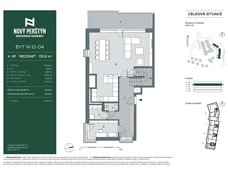 Pronájem bytu 5+kk 153 m², Liberec – náhled fotky 2