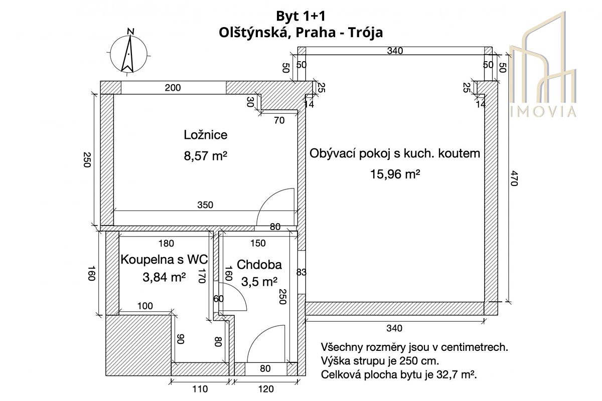 Prodej bytu 1+1 32 m² – fotografie 3