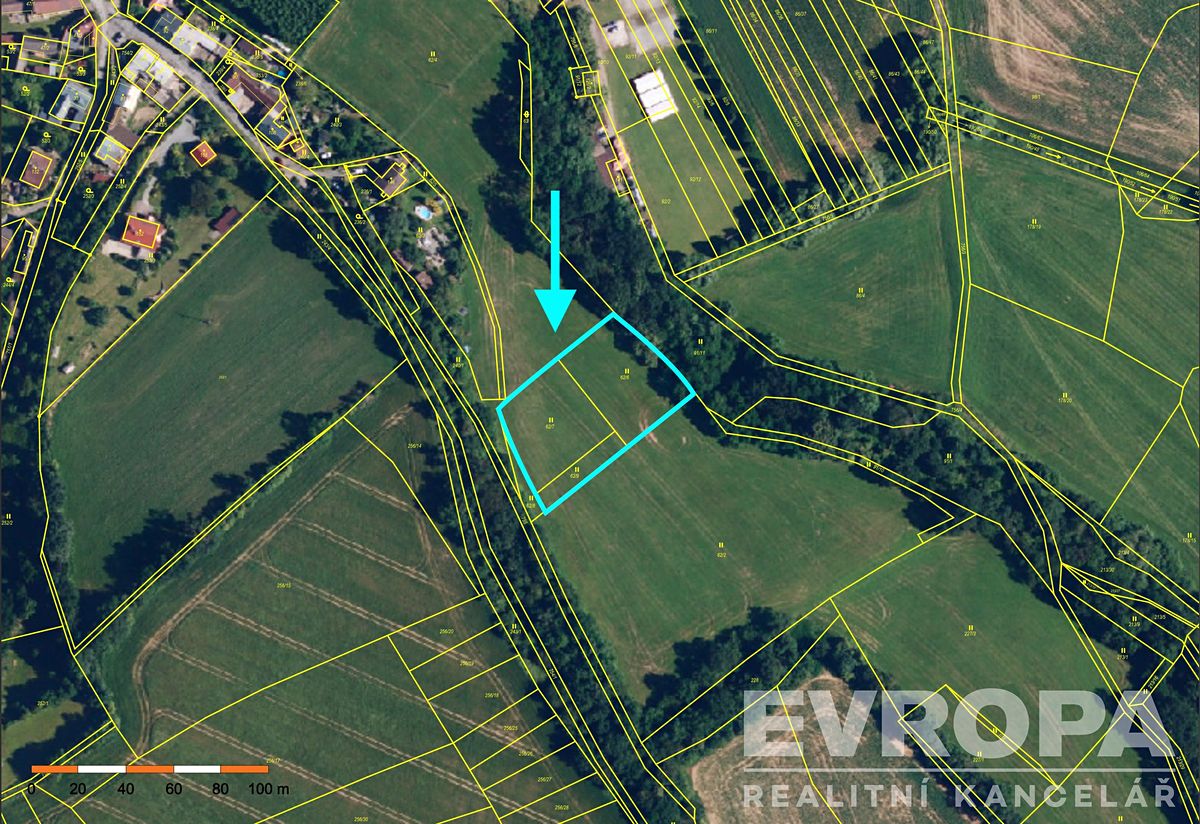 Prodej stavebního pozemku 3582 m²