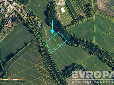 Prodej  stavebního pozemku 3 582 m²